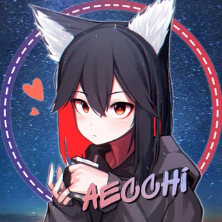Логотип телеграм канала @a_ecchi — ✨AECCHI | Этти | Аниме✨
