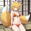 Логотип телеграм канала @animegenie_hn — AnimeGenie 🦊