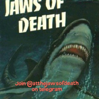 Telegram channel At The Jaws Of Death ☠️ logo