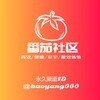 电报频道的标志 baoyang000 — 番茄社区丨短租学生 长期女友