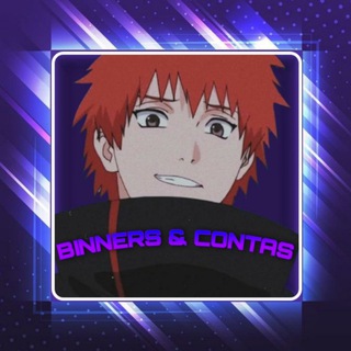 Telegram channel BINNERS & CONTAS logo