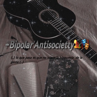 لوگوی کانال تلگرام bipolar_antisocietty — ☔︎𝗕𝗶𝗽𝗼𝗹𝗮𝗿’𝗔𝗻𝘁𝗶𝘀𝗼𝗰𝗶𝗲𝘁𝘁𝘆🏜•🎭