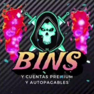Telegram channel ®BINS Y CUENTAS PREMIUM Y AUTOPAGABLES® logo
