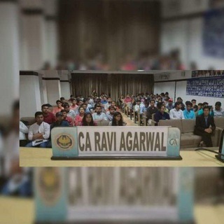 Telegram channel Dr CA Ravie Agarwal logo