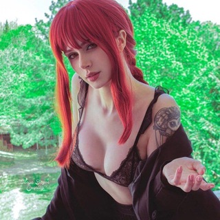 Telegram channel Makima Макима ChainsawMan Человек Бензопила 18  Cosplay Косплей Слив Блогерш || Тиктокерш || Onlyfans || boosty стримерш logo