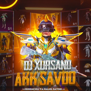 Telegram channel djxursand AKK SAVDO 🔥 logo