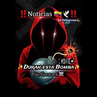 Telegram channel ‼️DURAN ESTA BOMBA‼️☠️🇪🇨 logo