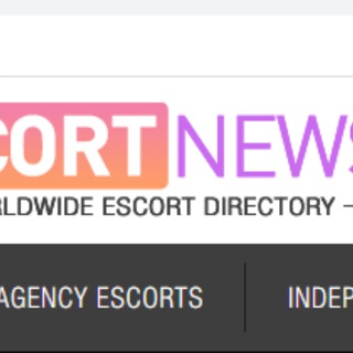 Telegram channel escortnews.eu logo