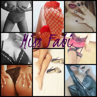 Telegram channel Miss Fabiola Cam Video fetish 😈👑😈 logo