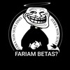 Logotipo do canal do Telegram fariambeta — FARIAM, BETAS?