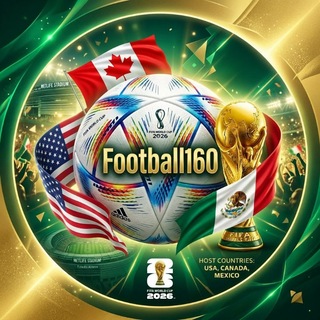 Telegram channel Football160 logo
