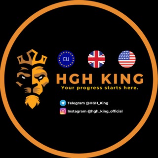 Logo de la chaîne Telegram hgh_king_shop — HGH King Shop 🇪🇺🇬🇧🇺🇸 | Steroids, Growth hormones, Pharmacy | Genotropin, Somatex, Oxytropin, OneQ, Hilma & other brands 🔔