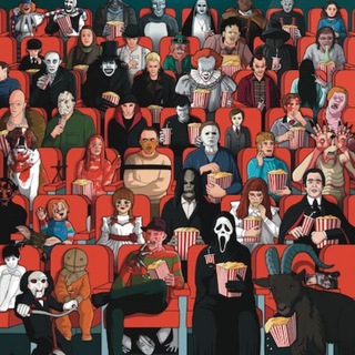 Telegram channel Horrorlab movie Land 💀 logo