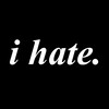 Telegram channel I hate logo