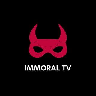 Telegram channel Immoral TV logo