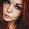 Logo of telegram channel kissedbyfire — Redhead girls