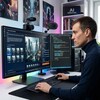 Логотип телеграм канала @lenar_ai_creator — Lenar AI creator | Креативы для жизни и бизнеса