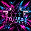 Логотип телеграм канала @linksfellarini — 𝐅𝐄𝐋𝐋𝐀-𝐋𝐈𝐍𝐊𝐒 👈👉