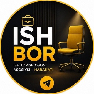 Telegram channel ISH BORMI ❔ logo