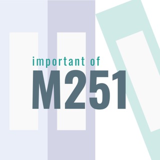 Telegram channel Important Files | M251 logo