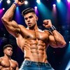 Telegram channel Muscles and gogoboys 💠 logo