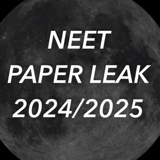 Telegram channel NEETPAPER_LEAK logo