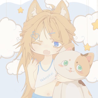 Логотип телеграм -каналу nekogatari_ua — NEKOGATARI🎐новини зі світу фігурок