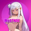 Логотип телеграм канала @nyatnoe — Нятное 💜