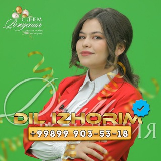 Telegram channel 💐 DIL IZHORIM logo