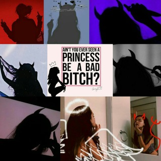 Telegram channel 😈💜bad princess💜😈 logo