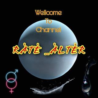 Logo saluran telegram rate_alter — RÀTÈ _ÀLTÈR