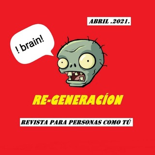 Telegram channel RE-GENERACIÓN MAGAZINE logo