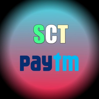 Telegram channel SCT Paytm logo