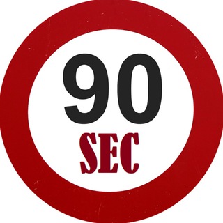 Telegram channel 90 sec logo