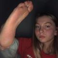 Telegram channel Teen Feet logo