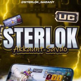 Telegram kanalining logotibi sterlok_savdo — STERLOK AKKAUNT SAVDO🤝