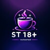 Telegram channel ST 18  logo