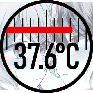 Telegram channel 37.6°C PASS logo