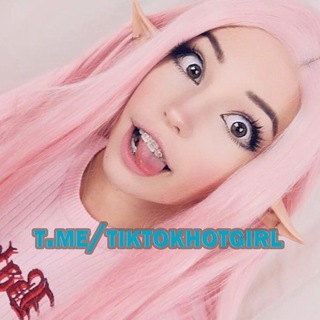 Логотип телеграм канала @tiktokhotgirl — Tik Tok Hot Girl 18  💋🔞