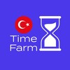 Logo of telegram channel timefarmturkey — Time Farm Türkiye 🇹🇷 #timefarm