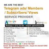 Telegram channel Telegram SEO logo