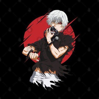 Telegram channel Tokyo Ghoul logo