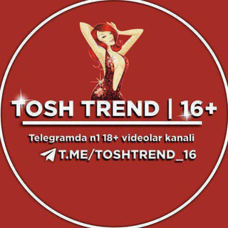 Telegram channel TOSHTREND | 16  logo