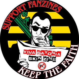 Logo des Telegram-Kanals vivasaxonia - Viva Saxonia Skinzine