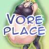 Telegram channel Vore / bellies place 🤍 logo