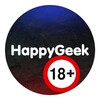 Telegram channel 18 Happygeek logo
