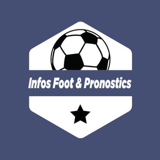 Telegram channel Infos Foot & Pronostics logo