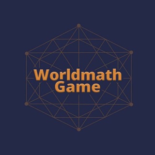 Telegram channel Worldmath game logo