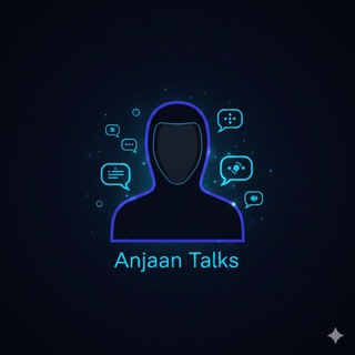 Telegram chat Anjaan Talks 💬 logo