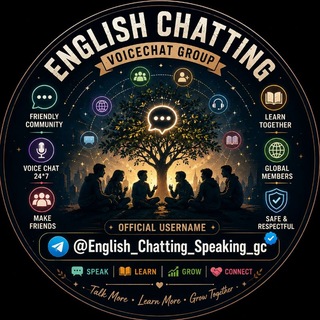 Logo of Telegram chat english_chatting_speaking_gc — English Chatting/VoiceChat Group